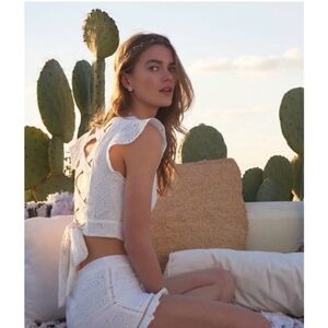BHLDN Marbella crop top